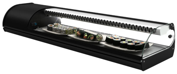 Neumärker Royal Cooling Sushi 6 6x GN 1/3 x 40 mm, Kompressor links