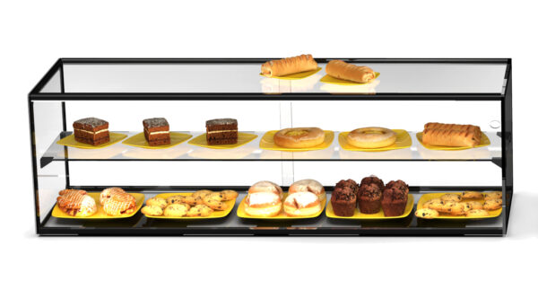 Neumärker Show-Vitrine Neutral EP36B Display für Lebensmittelpräsentation