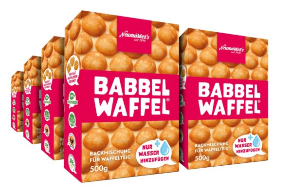 Neumärker Babbel Waffel® Karton 8 VE Tray