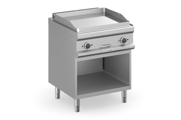 MBM Grillplatte Glatt Verchromt, El. mit Off MFTE77ALC