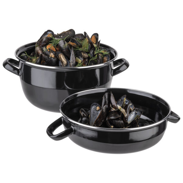 APS Servier-Muscheltopf für 2 kg  Ø 24 cm – Bild 2