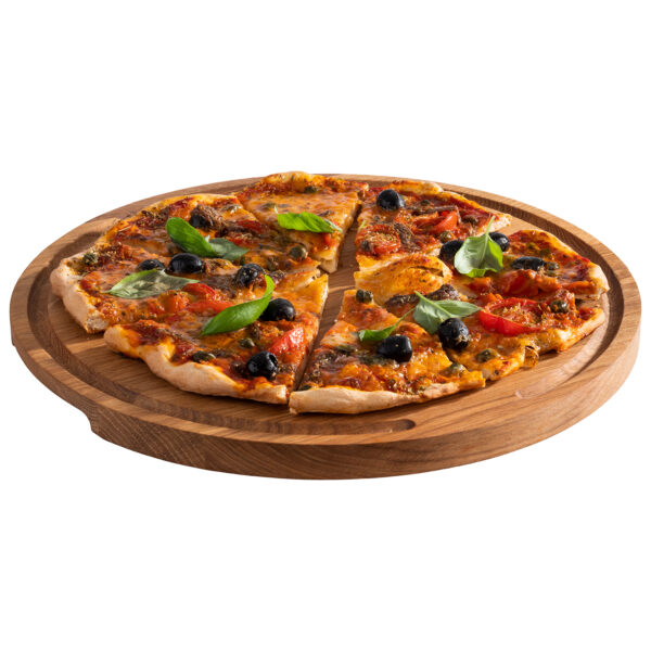 APS Servierbrett -PIZZA-  Ø 34 cm, H: 2 cm – Bild 2