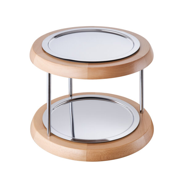 APS Buffetvitrine -DOPPELDECKER-  Ø 48 cm, H: 38 cm