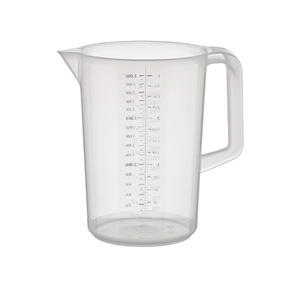 APS Messbecher -PRO-  Ø 17 cm, H: 23,5 cm, 3 Liter