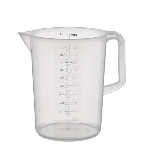 APS Messbecher -PRO-  Ø 20 cm, H: 25,5 cm, 5 Liter