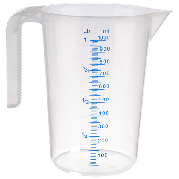 APS Messbecher -STACKABLE-  Ø 12 cm, H: 16,5 cm, 1 Liter