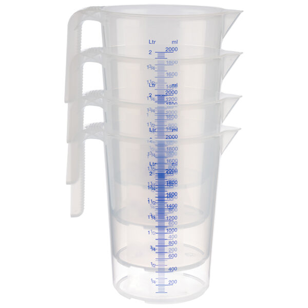 APS Messbecher -STACKABLE-  Ø 15 cm, H: 20,5 cm, 2 Liter – Bild 2