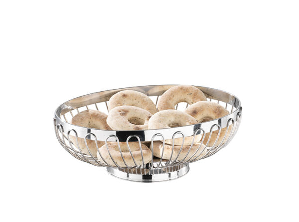APS Brot- und Obstkorb, oval  20 x 15 cm, H: 7 cm – Bild 3