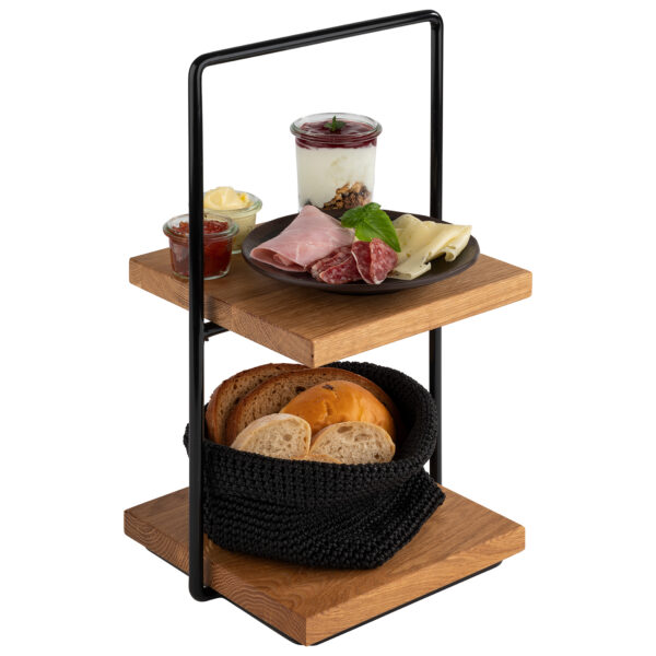 APS 2-stufige Etagère  23 x 20 cm, H: 40,5 cm – Bild 2
