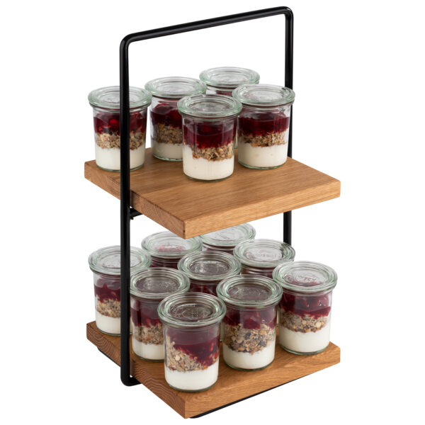 APS 2-stufige Etagère  23 x 20 cm, H: 40,5 cm – Bild 3