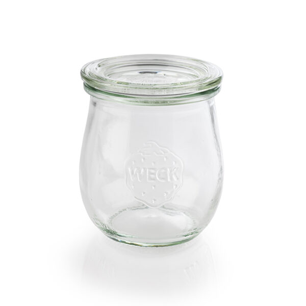 APS Weck-Glas mit Deckel, 12er Set Ø 7 cm, H: 8 cm