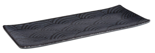 APS Tablett -DARK WAVE-  29 x 12 cm, H: 1,5 cm