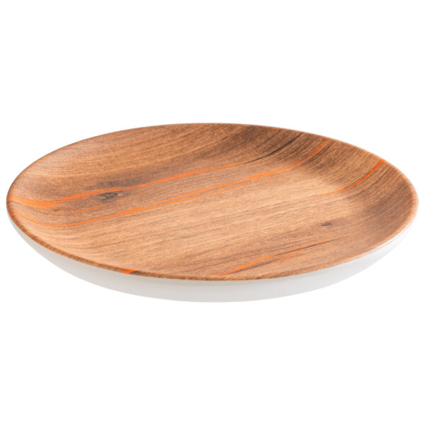 APS Teller -CRAZY WOOD-  Ø 15 cm, H: 1,5 cm