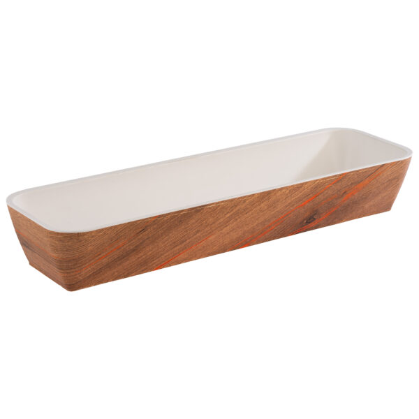 APS GN 2/4 Schale -CRAZY WOOD-  53 x 16,2 cm, H: 8 cm