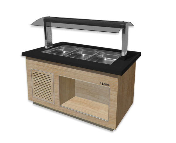 SARO Salatbar für 3x 1/1 GN, 
Modell PREMIUM LINE SB-K130 OAK