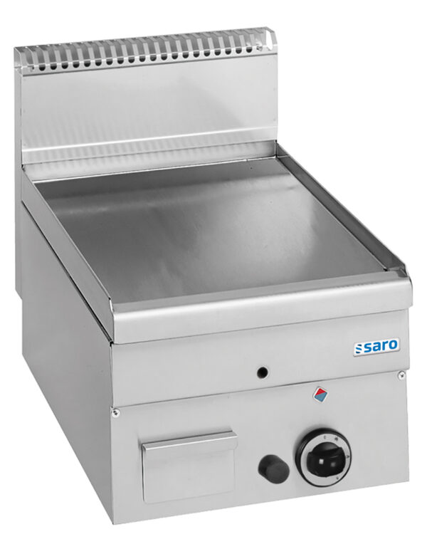 SARO Gasgrillplatte glatt Auftisch 400x600 Modell GFT46L