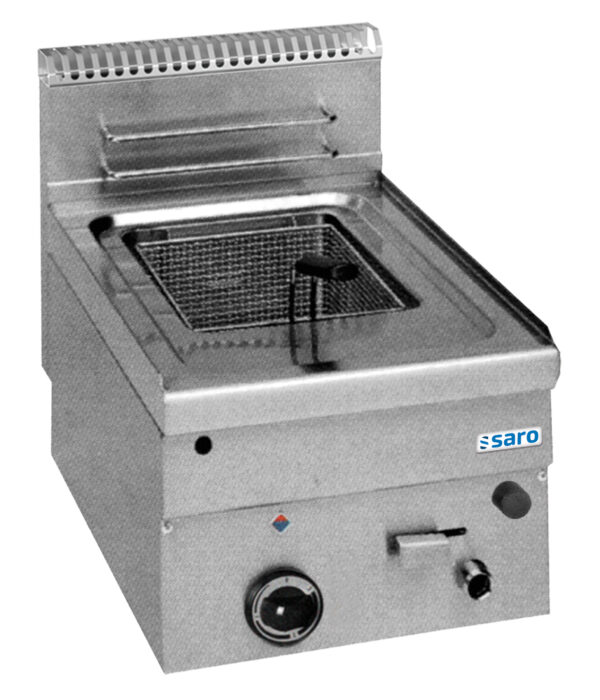 SARO Gas-Fritteuse 8 L Auftisch 600 Line Modell GF46