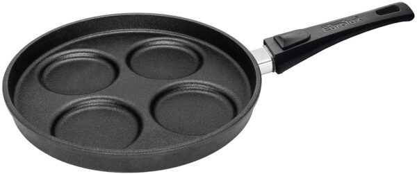 Eurolux Premium Spiegelei-/Pancakepfanne Ø 26 cm, mit 4 Mulden – Bild 2