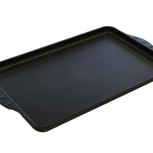 Eurolux Premium Grillplatte 43 x 28 x 2,5 cm, glatt