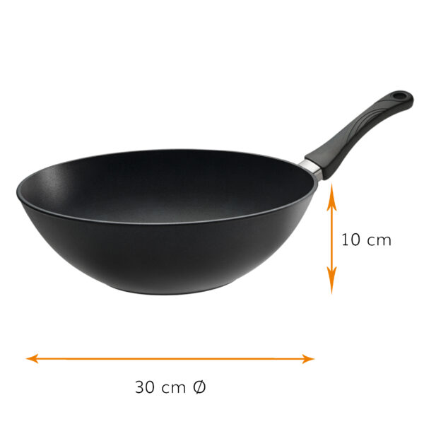 Eurolux Premium Wok Squeezed Ø 30 cm – Bild 2