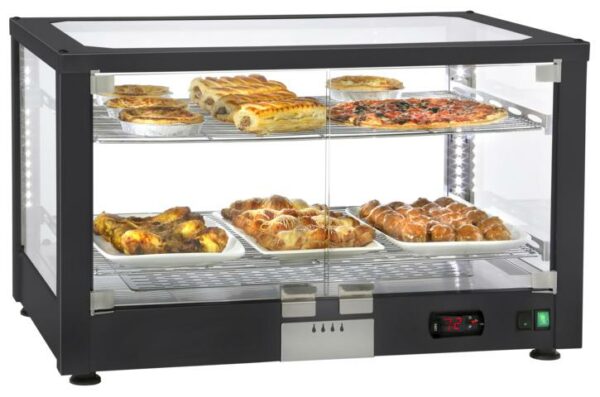 Roller Grill Panorama Warmhaltevitrine 2 Gitter 670 X 433 Modell 780 S Mit Umluft