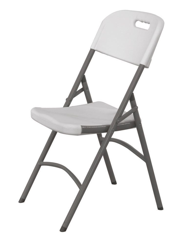 Catering Sessel, HENDI, Max. Last 180 kg., Weiß, 540x440x(H)840mm