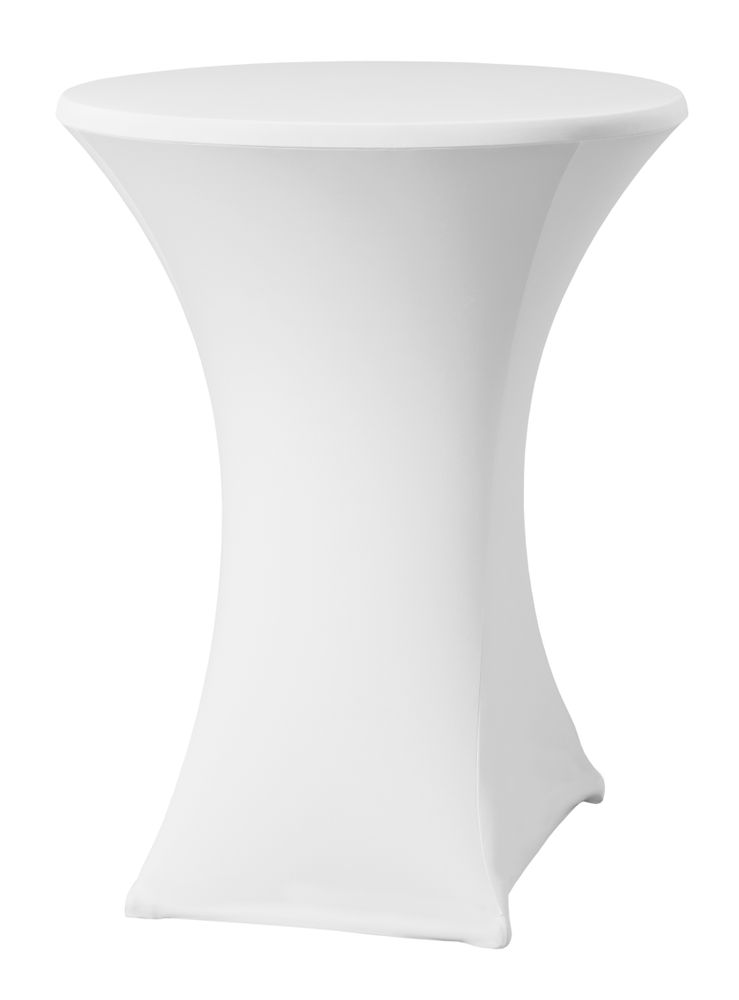 Stehtischhusse ø80-85 cm, HENDI, Weiß, ⌀850x(H)1150mm