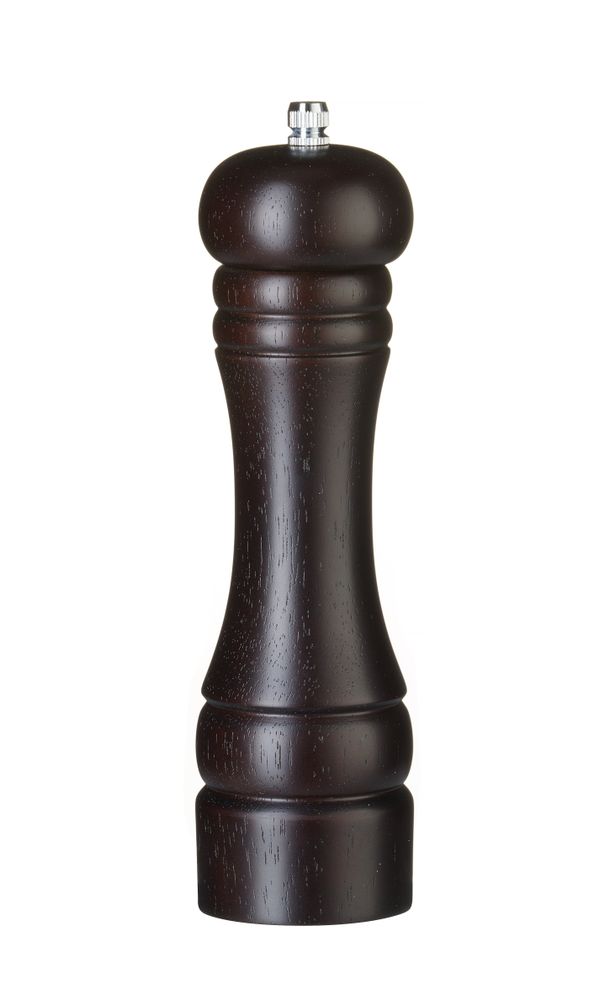 Pfeffermühle aus Holz, HENDI, Holz dunkel, ⌀57x(H)215mm