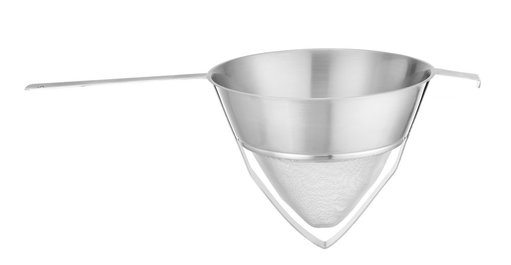 Konisches Sieb mit Drahtgeflecht, verstärkt, HENDI, 505x250x(H)200mm