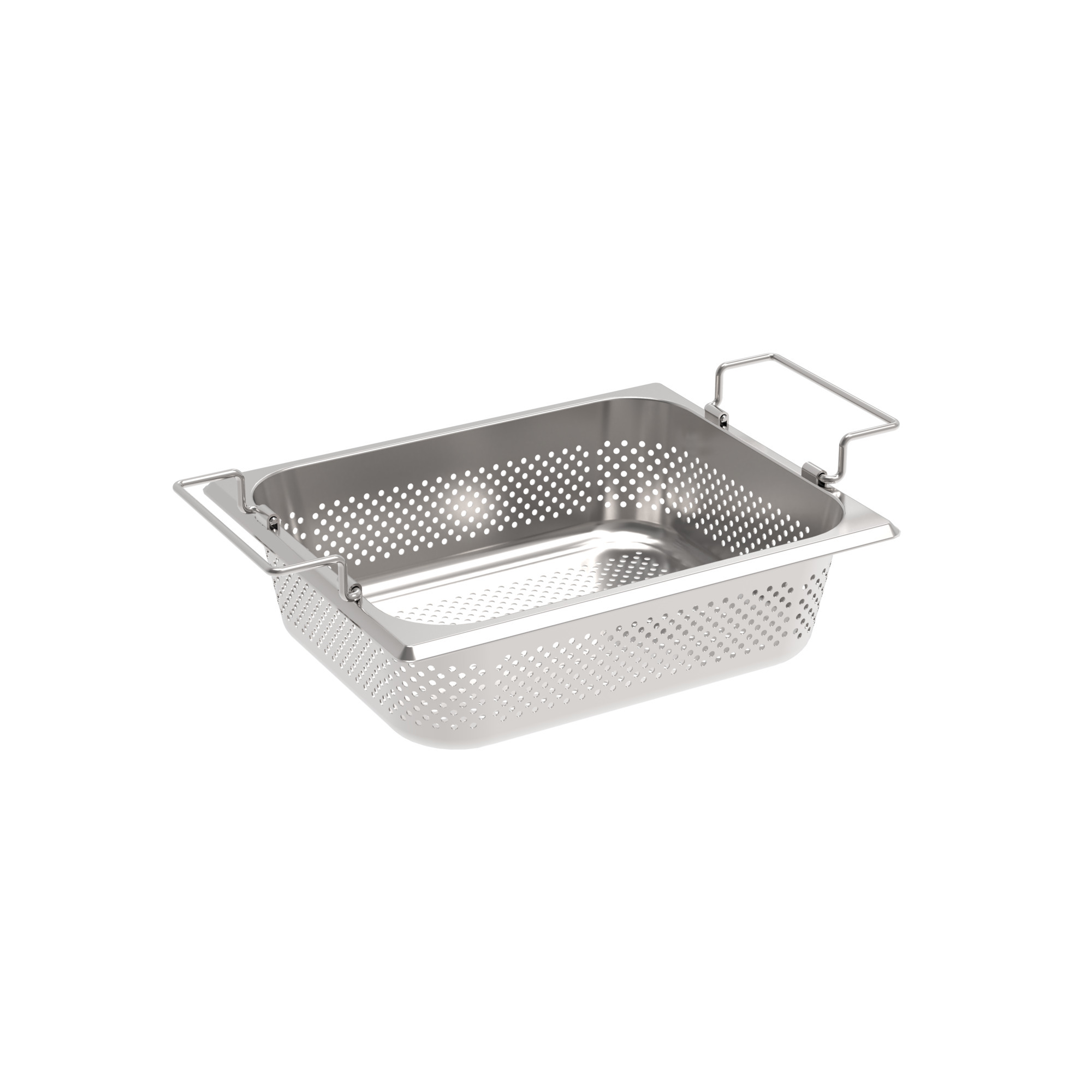 Rieber GN-Behälter 1/2 094 gelocht - Klappgriff