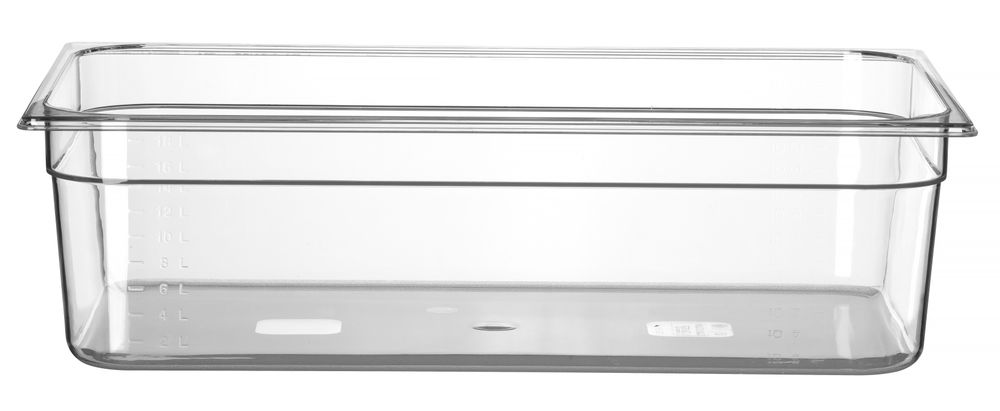 Gastronorm-Behälter 1/1, HENDI, Profi Line, GN 1/1, 21L, Transparent, 530x325x(H)150mm