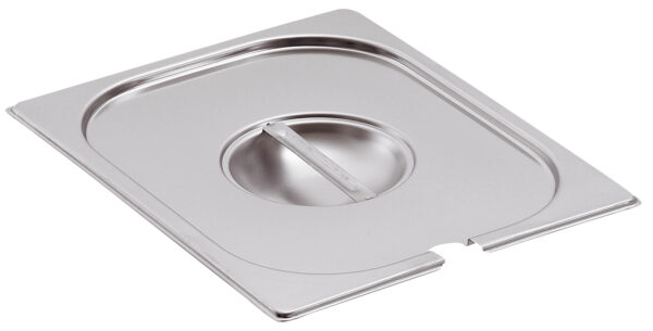 Neumärker Deckel für GN-Behälter 1/2 mit Löffelaussparung