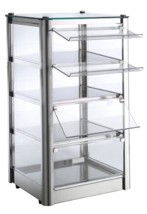 Neumärker Backwaren-Warmhaltevitrine Cube 4 Selbstbedienung