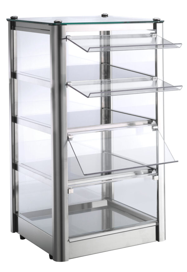 Neumärker Backwaren-Vitrine Cube 4 Neutral Selbstbedienung