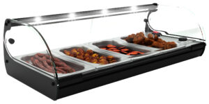 Neumärker Warmhaltevitrine Cristal 4 4x GN 1/3 x 40 mm