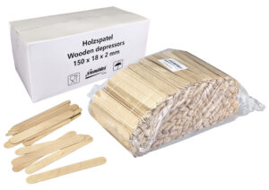 Neumärker Holzstiele für Waffel am Stiel 150 x 18 x 2 mm 1000 Stück