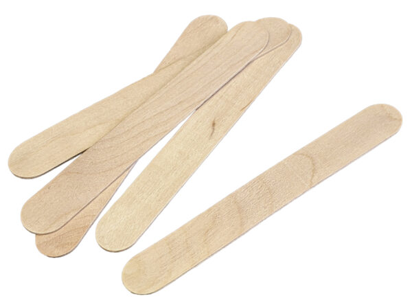 Neumärker Holzstiele für Waffel am Stiel 150 x 18 x 2 mm 1000 Stück – Bild 2