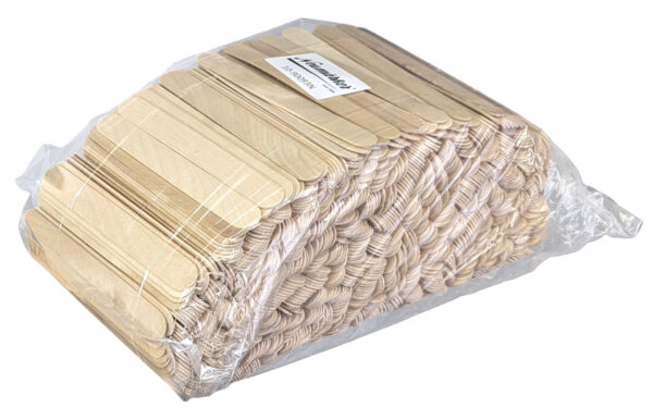 Neumärker Holzstiele für Waffel am Stiel 150 x 18 x 2 mm 1000 Stück – Bild 3