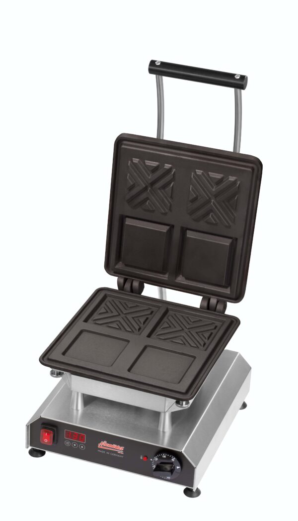 Neumärker Neumärker Waffeleisen Thermocook® inkl. X-Waffel Wechselplatten – Bild 2