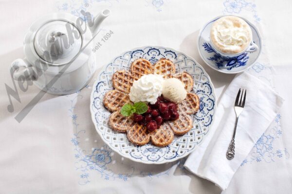 Neumärker Neumärker Waffeleisen Thermocook® inkl. Große Herzwaffel Wechselplatten – Bild 5