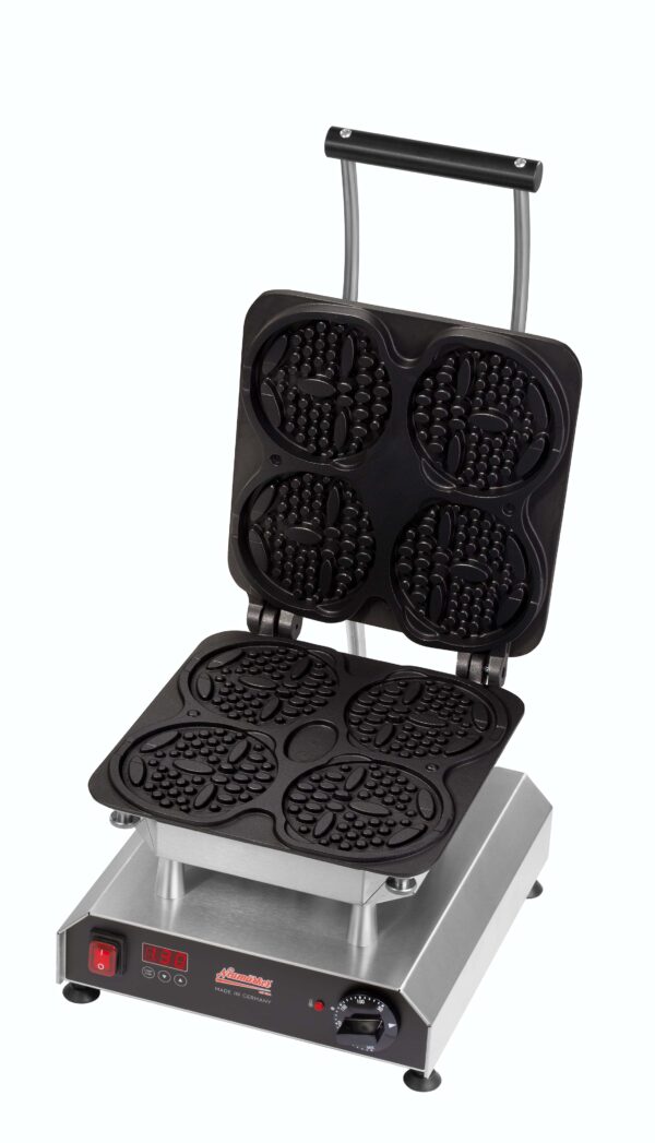 Neumärker Neumärker Waffeleisen Thermocook® inkl. Waffel-Bärchen am Stiel Wechselplatten – Bild 2