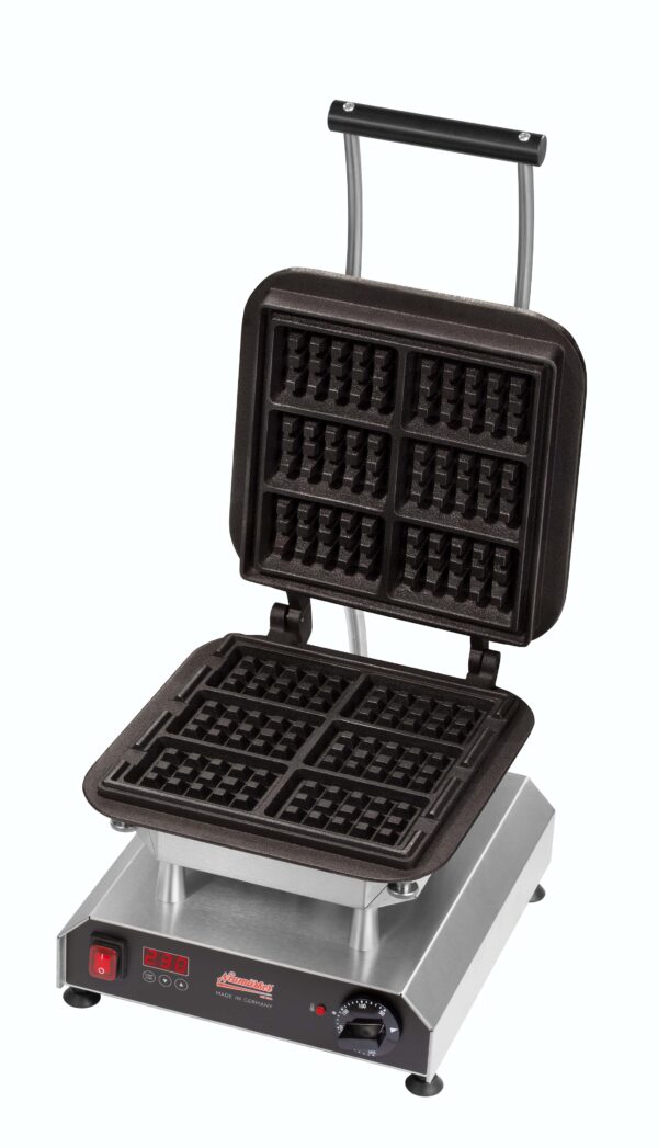 Neumärker Neumärker Waffeleisen Thermocook® inkl. Rahmwaffel am Stiel Wechselplatten – Bild 2