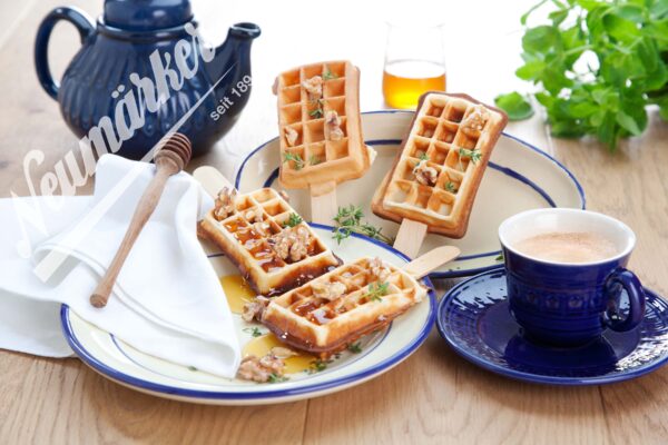 Neumärker Neumärker Waffeleisen Thermocook® inkl. Rahmwaffel am Stiel Wechselplatten – Bild 5