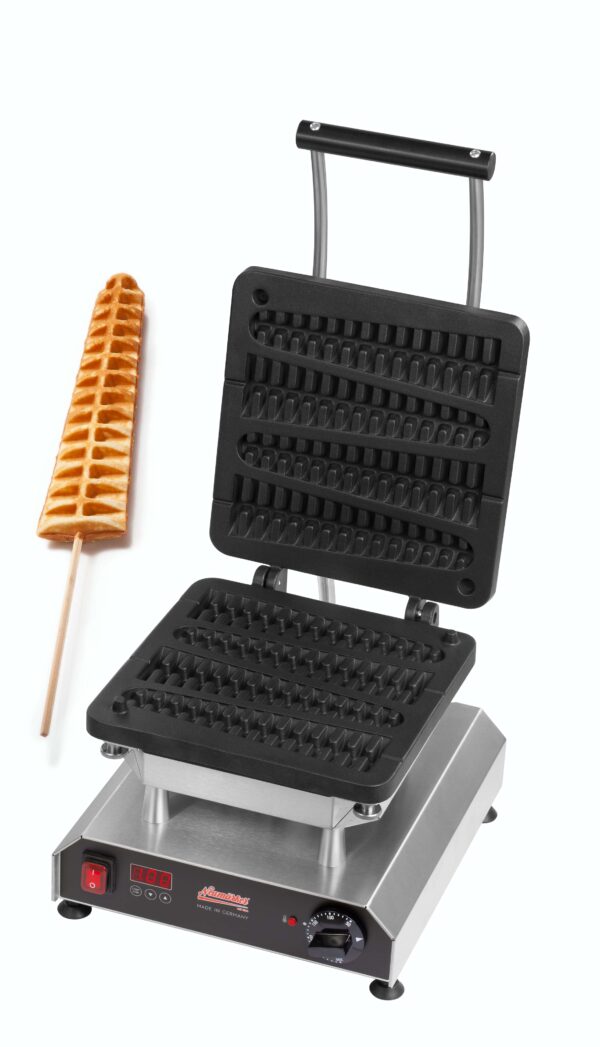 Neumärker Neumärker Waffeleisen Thermocook® inkl. Lolly-Waffel Wechselplatten (Aluminium antihaftbeschichtet)
