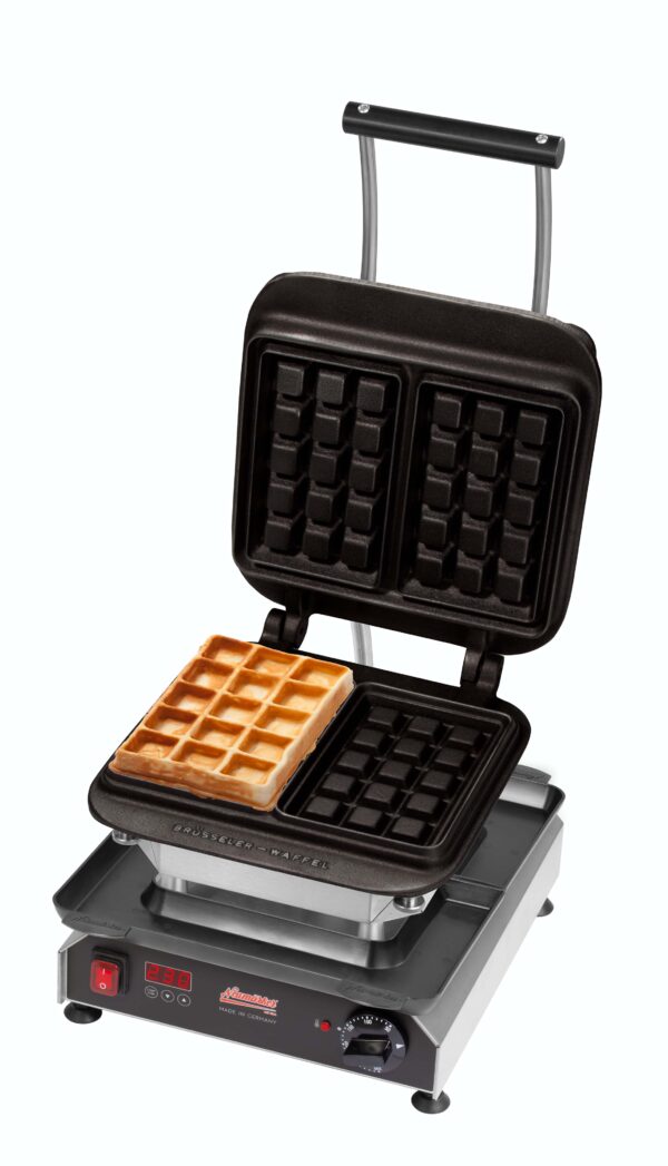 Neumärker Neumärker Brüsseler Waffel Wechselplatten für Thermocook® (Gusseisen antihaftbeschichtet) – Bild 3