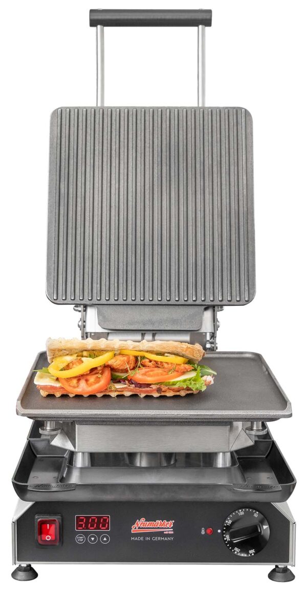 Neumärker Neumärker Panini-Grill Wechselplatten für Thermocook® – Bild 4