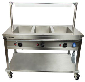 SARO Bain Marie Trolley Modell BTS-3