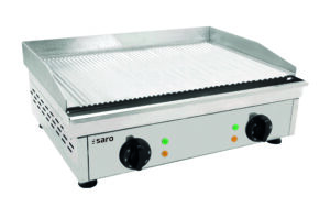 SARO Griddleplatte gerillt, Modell FRY TOP GM 610 R