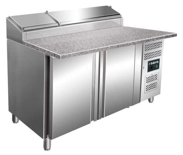SARO Belegstation 1/3 GN, Granitarbeitsplatte, SH 1500