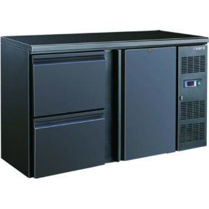 SARO Barkühler, 1 Tür+2 Schubladen, Modell BC 2100-2S
